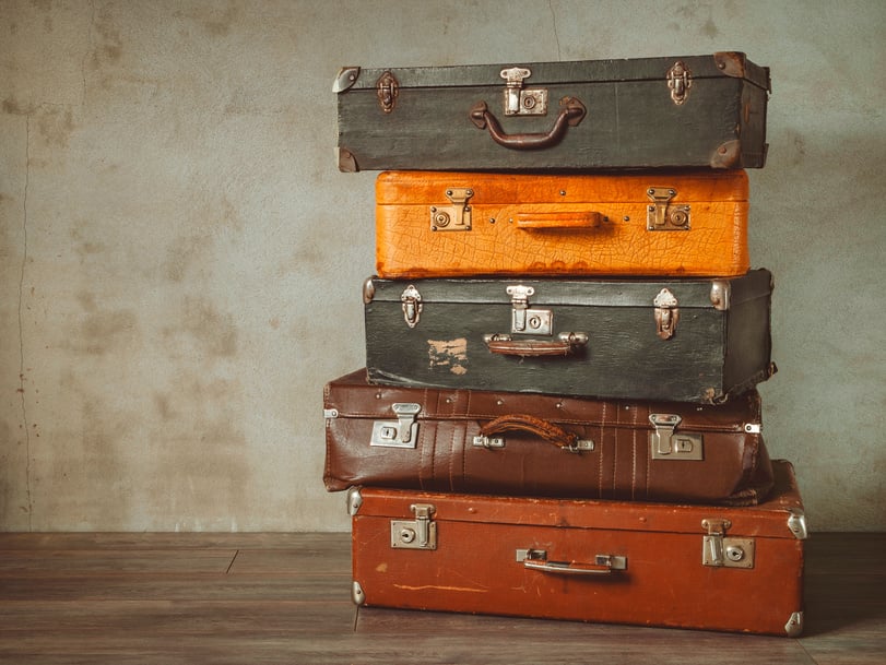 Old suitcases